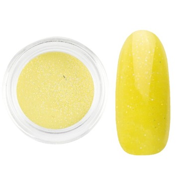 AKRYL w słoiczku do zdobień 26 glitter yellow