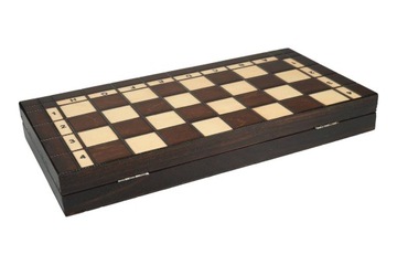 Деревянные шахматы PEARLS 35X35CM + инструкция к игре.