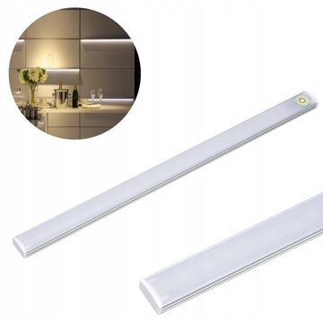 LAMPA LED NAD LUSTRO KINKIET ŁAZIENKOWY 30CM