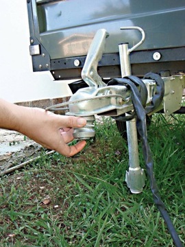 Защита шаровой сцепки прицепа LAMP, противоугонный замок