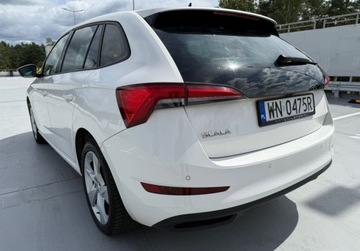 Skoda Scala Hatchback 1.5 TSI 150KM 2022 Skoda Scala salon PL FV VAT 23 gwarancja Style 1,5 1.5 Benzyna, zdjęcie 4