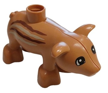 LS NOWE LEGO DUPLO FIGURKA animal ŚWINKA ŚWINIA DZIK Medium Nougat