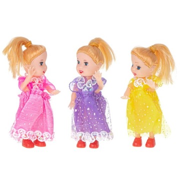 Куклы-куклы для кукольного домика, набор из 3 штук, 10 см.