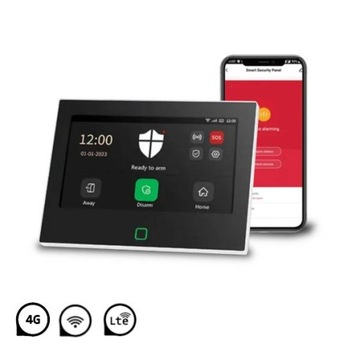 Самая эффективная беспроводная зона сигнализации GSM Wi-Fi Tuya Smart 4G LTE