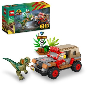 LEGO JURASSIC WORLD 76958 Zasadzka na dilofozaura