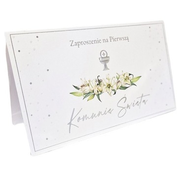 Zaproszenia komunijne na komunię komunia do komunii ZPA-33 10szt