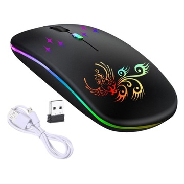 Mysz Bluetooth, tryb Tri: BT 3.0 5.2 2,4 GHz, 3 tryby, bezprzewodowa,