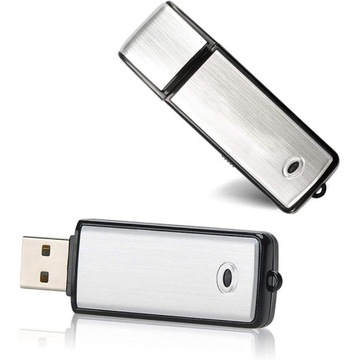 Mini DYKTAFON SZPIEGOWSKI PODSŁUCH PENDRIVE USB