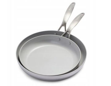 GreenPan Venice Pro komplet 2 patelni 26+30cm light grey nieprzywierających
