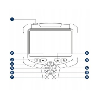 ЭНДОСКОП ДЛЯ ПРОВЕРКИ МАСТЕРСКОЙ 5M FULL HD ЖК-камера IPS для ТРУБ ДВИГАТЕЛЯ