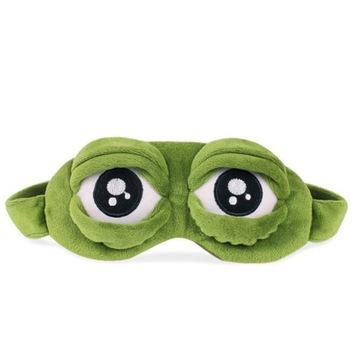 ПЛЮШЕВАЯ МАСКА EYELIDAD D0 SLEEPING FUN PEPE FROG