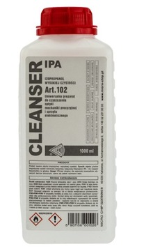 Cleanser Ipa 1000ml 1 litr art.102 izopropanol
