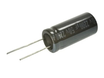 Kondensator 2200uF/50V elektrolit 105st.c 2200/50