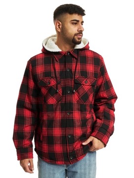 Brandit Męska kurtka Lumberjacket Hooded