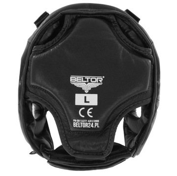OCHRONNY KASK BOKSERSKI KARATE Z KRATKĄ COMBAT BELTOR L