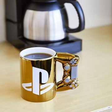 KUBEK PLAYSTATION 5 PAD PS4 KONTROLER PS5 LIMITOWANY GOLD DUALSHOCK PREZENT