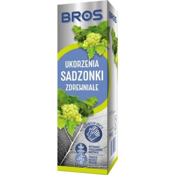 BROS Ukorzenia sadzonki zdrewniałe 50g +rękawiczki