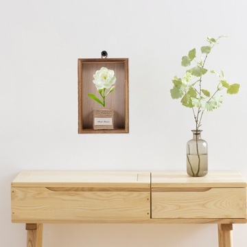 WISZĄCA RAMKA NA ZDJĘCIA DONICZKA DONICZKI OWOCE SUSZONE KWIATY 2 SZT.