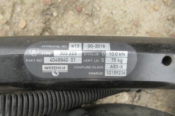 BMW E93 E92 ZAŘÍZENÍ(HÁK) TÁŽNÝ ELELKTRICKÝ WESTFALIA