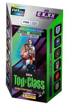 BLASTER BOX 2024 TOP CLASS FIFA 7 saszetki 5 x HOLO GIANTS karty piłkarskie