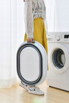 СКЛАДНАЯ СИЛИКОНОВАЯ ЧАША СКЛАДНАЯ КОРЗИНА ДЛЯ БЕЛЬЯ