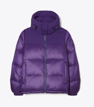 TORY BURCH PERFORMANCE SATIN DOWN Jacket