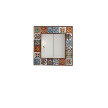 Lustro ścienne z ceramiki 60x60