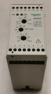 MU-633 230VAC PRZEKAŹNIK KONTROLI NAPIĘCIA