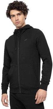 4F BLUZA MĘSKA DRESOWA ROZPINANA Z KAPTUREM r.M
