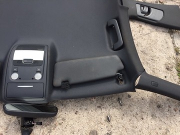 AUDI A4 B8 СЕДАН SLINE S-LINE ЧЕРНАЯ ОТДЕЛКА ПОТОЛКА