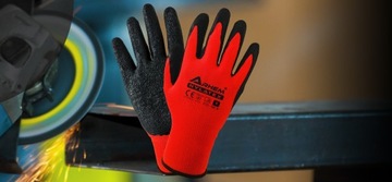 Защитные латексные рабочие перчатки Vamp 8|10шт.