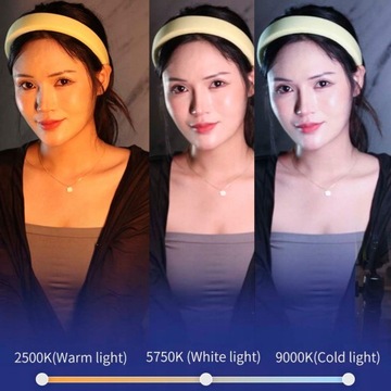 Светодиодная лампа для фотосъемки RGB для светодиодной видеокамеры VL110 2600 мАч