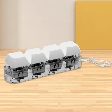 Fidget Keyboard Executive настольная игрушка портативная модная клавиатура с белыми клавишами