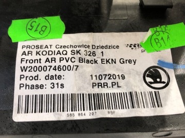 LOKETNÍ OPĚRKA SKODA KODIAK HATCHBACK 565864207