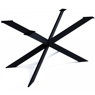 Noga Metalowa do Stołu Biurka 120 x 68 Pająk LOFT