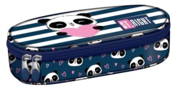 ST.RIGHT PIÓRNIK SZKOLNY SASZETKA LOVE PANDA