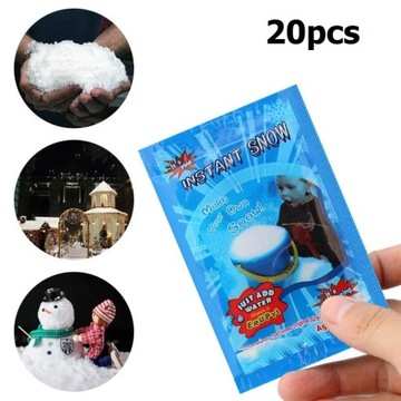 Sztuczny śnieg śnieg Instant w proszku puszysty płatek śniegu Super ~10588