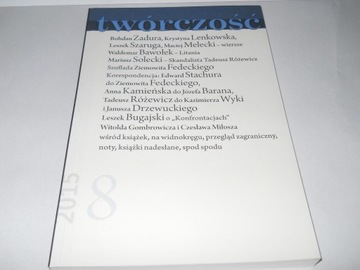 Twórczość 8/2015 ZADURA STACHURA