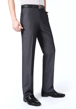 2021 Men Business Silk Suit Pant Plus Size 29-56 S