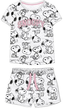 SNOOPY PIŻAMA DZIEWCZĘCA PIŻAMA BAWEŁNIANA R134