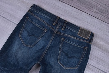 GUESS Los Angeles Modne Jeansy Męskie Premium 33