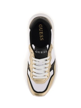 Buty damskie Guess Vinsa w kolorze białym i złotym 37