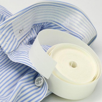 Шейный воротник, подушечка для пота, защита воротника рубашки, белые, для мужчин и женщин, самоклеящаяся