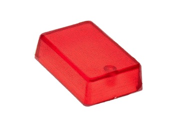 Obudowa Z43 45 x 31 x 16 mm czerwona transparentna