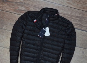 53 # TOMMY HILFIGER # ZIMOWA MĘSKA KURTKA L