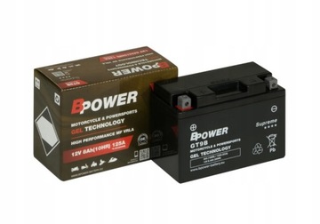 Akumulator Bpower GEL GT9B (YT9B-BS) 8Ah 125A