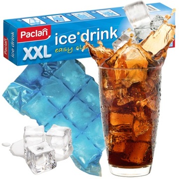 Woreczki do lodu XXL 90 kostek duże kostki Paclan