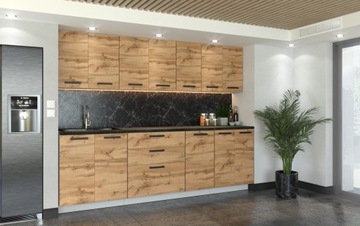 КУХОННЫЙ ШКАФ ПОД РАКОВИНОЙ, 80 см, ДУБ ВОТАН