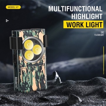 Мини-брелок-фонарик 1100 люмен Светодиодные фонарики