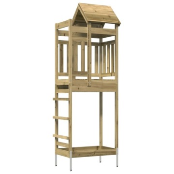 Вежа ігор Коричневий 52,5 x 85 x 238 см Дерево просочене lite